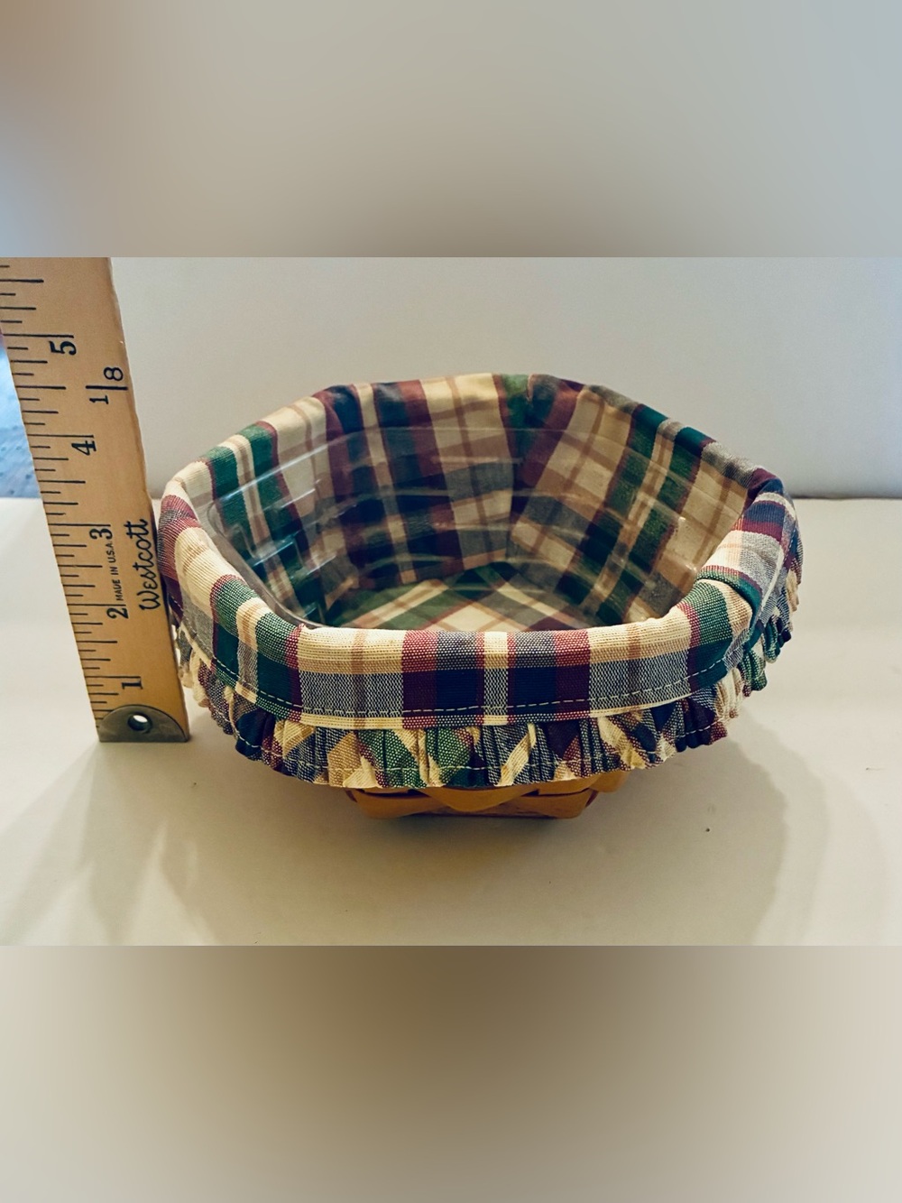 Longaberger 7" Generations Basket Combo + Liner & Protector – Signed
